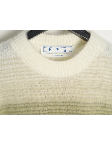 Off-White Mohair Sweater TSK6,Off White