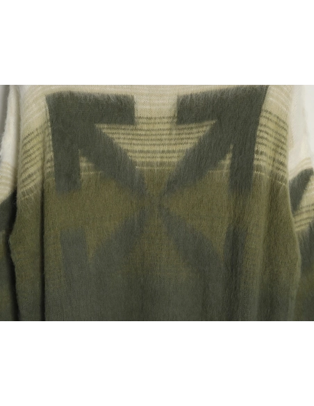 Off-White Mohair Sweater TSK6,Off White