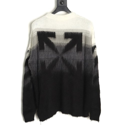 Off-White Mohair Sweater TSK7,Off White