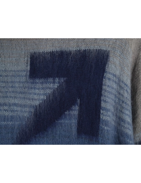 Off-White Mohair Sweater TSK8,Off White