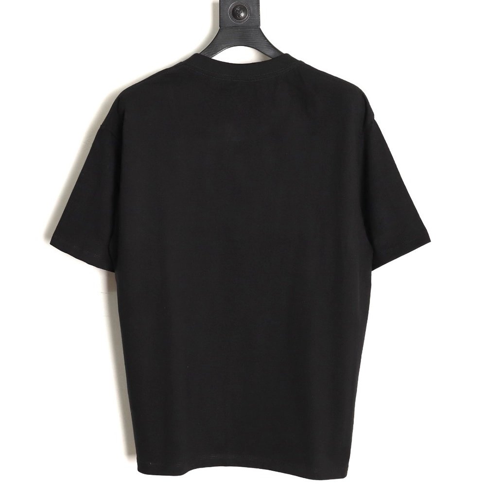 ALO Classic Double Letter Foamed Short-Sleeve T-Shirt,Alo