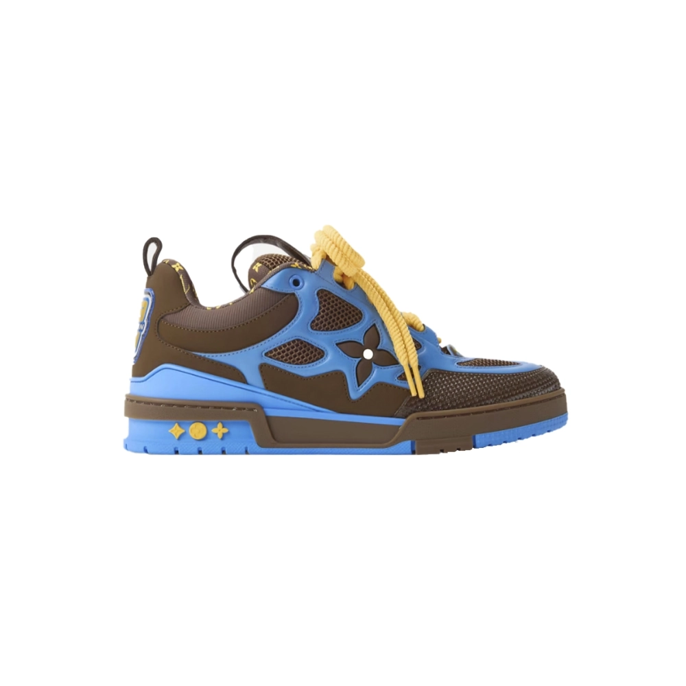 Louis Vuitton LV Skate Sneaker Brown Blue 1AJ640