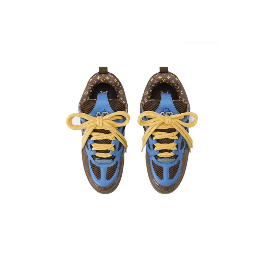 Louis Vuitton LV Skate Sneaker Brown Blue 1AJ640