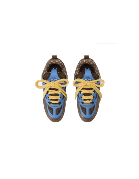 Louis Vuitton LV Skate Sneaker Brown Blue 1AJ640