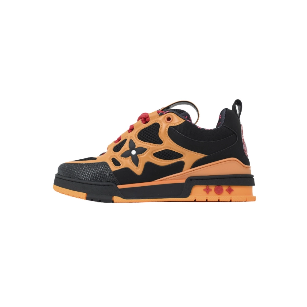 Louis Vuitton LV Skate Sneaker Black And Yellow