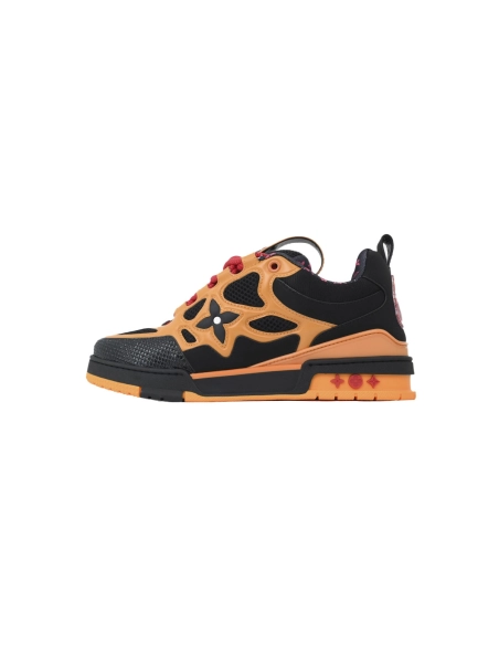 Louis Vuitton LV Skate Sneaker Black And Yellow