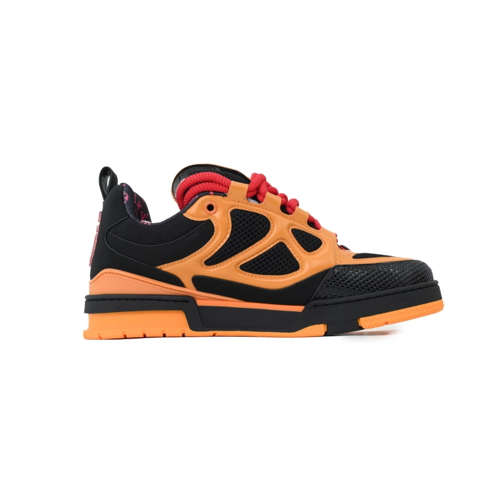 Louis Vuitton LV Skate Sneaker Black And Yellow