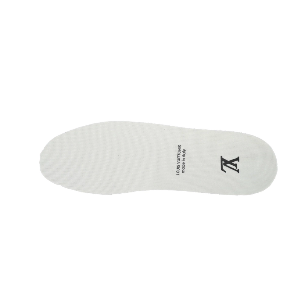 Louis Vuitton LV Skate Sneaker Horse Hair Gray White Diamond