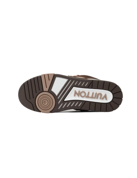 Louis Vuitton LV Skate Sneaker White Brown