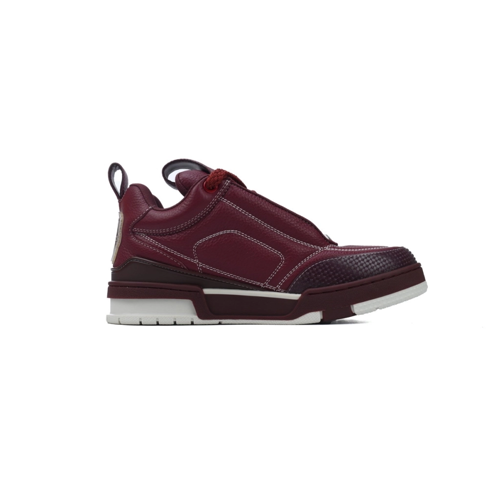 Louis Vuitton LV Skate Sneaker Bordeaux Red