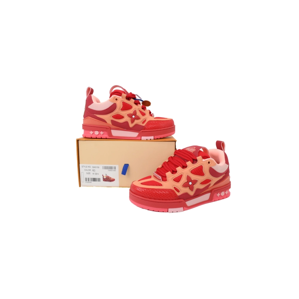 Louis Vuitton LV Skate Sneaker All Red 1ACQNP