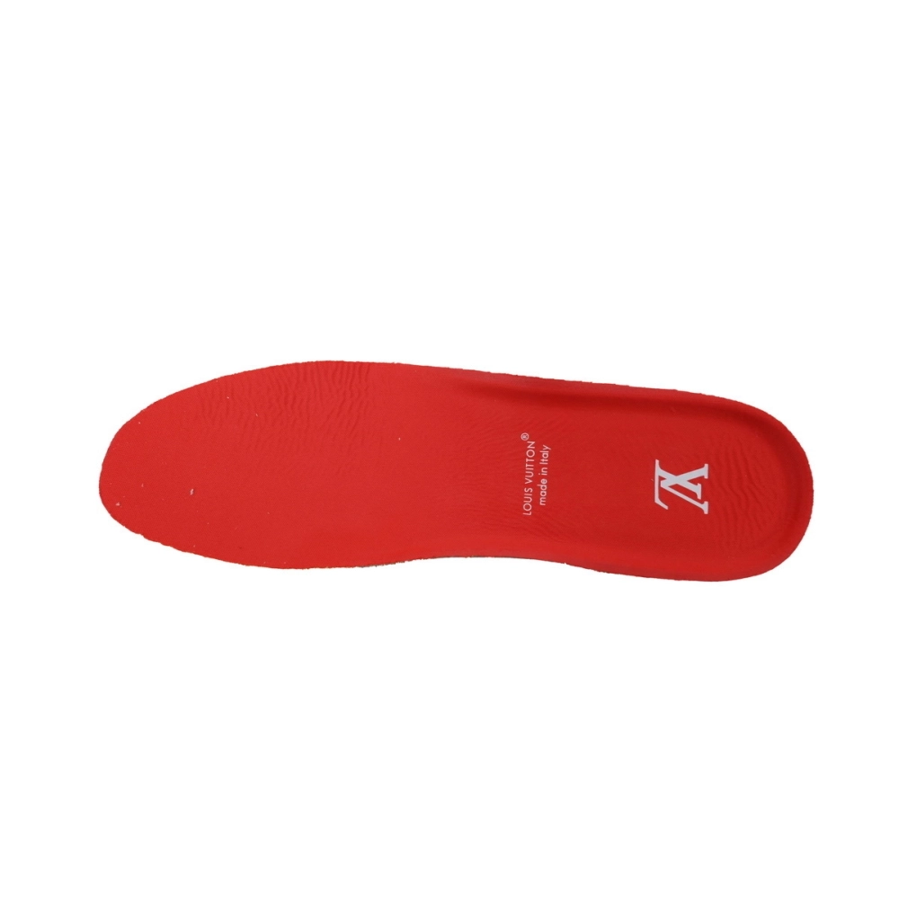 Louis Vuitton LV Skate Sneaker White And Red Flowers