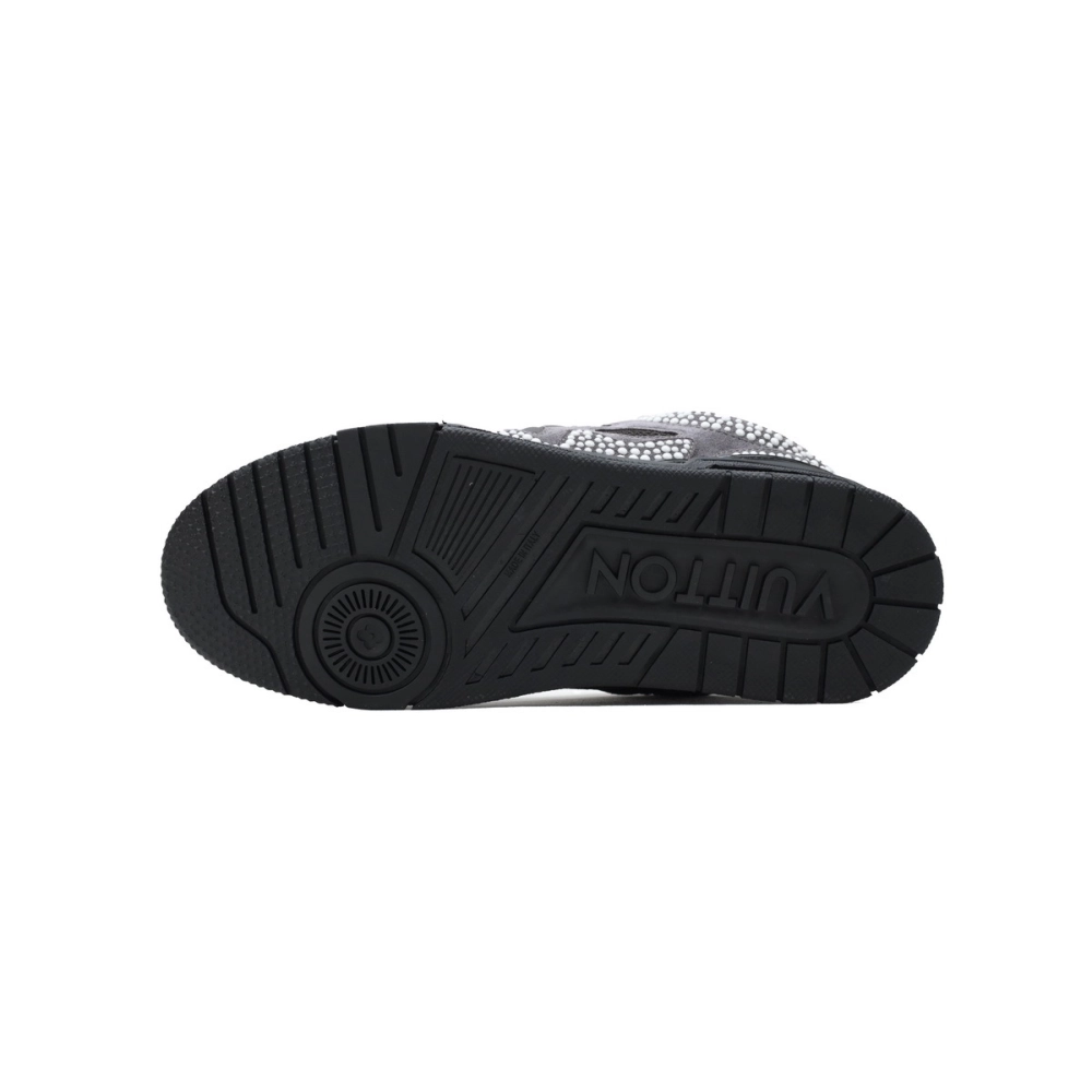 Louis Vuitton LV Skate Sneaker Black Grey 1ACEI8