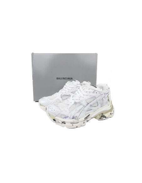 Balenciaga Runner Sneaker White Graffiti 772767 W3RNY 2301