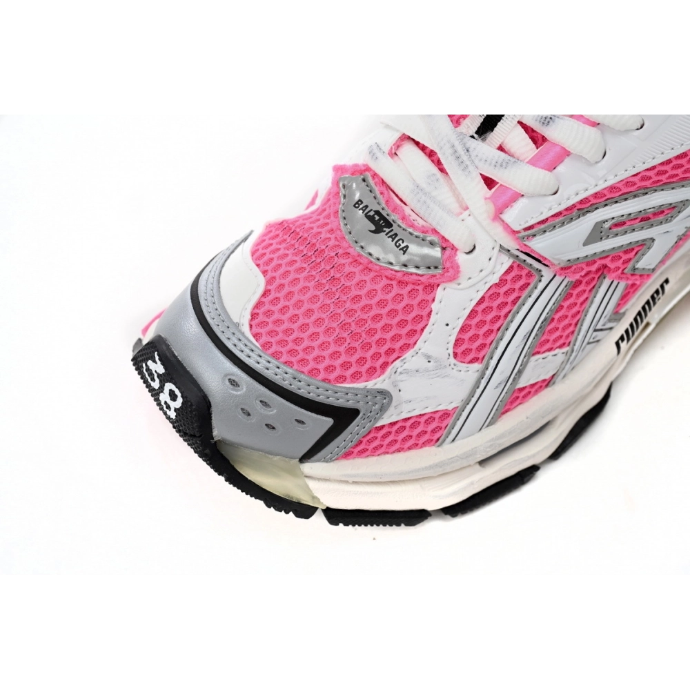 Balenciaga Runner White Red Powder 677402W3RBN9155