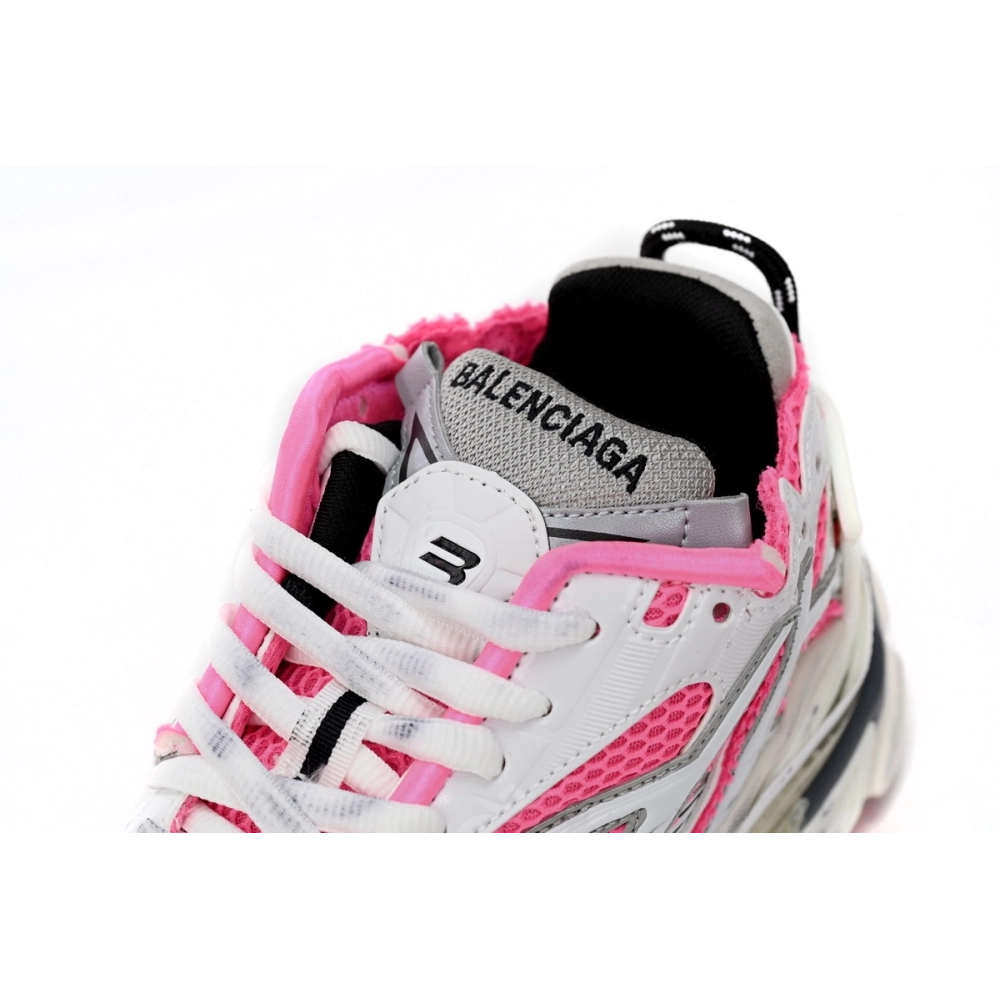 Balenciaga Runner White Red Powder 677402W3RBN9155