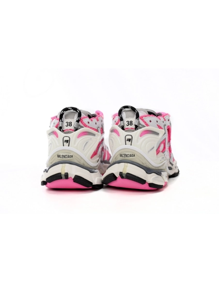 Balenciaga Runner White Red Powder 677402W3RBN9155