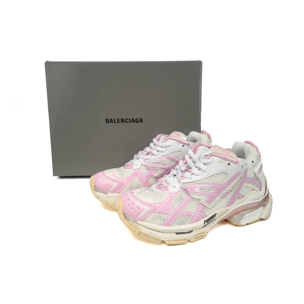 Balenciaga Runner Pink White 677402W3RB39059