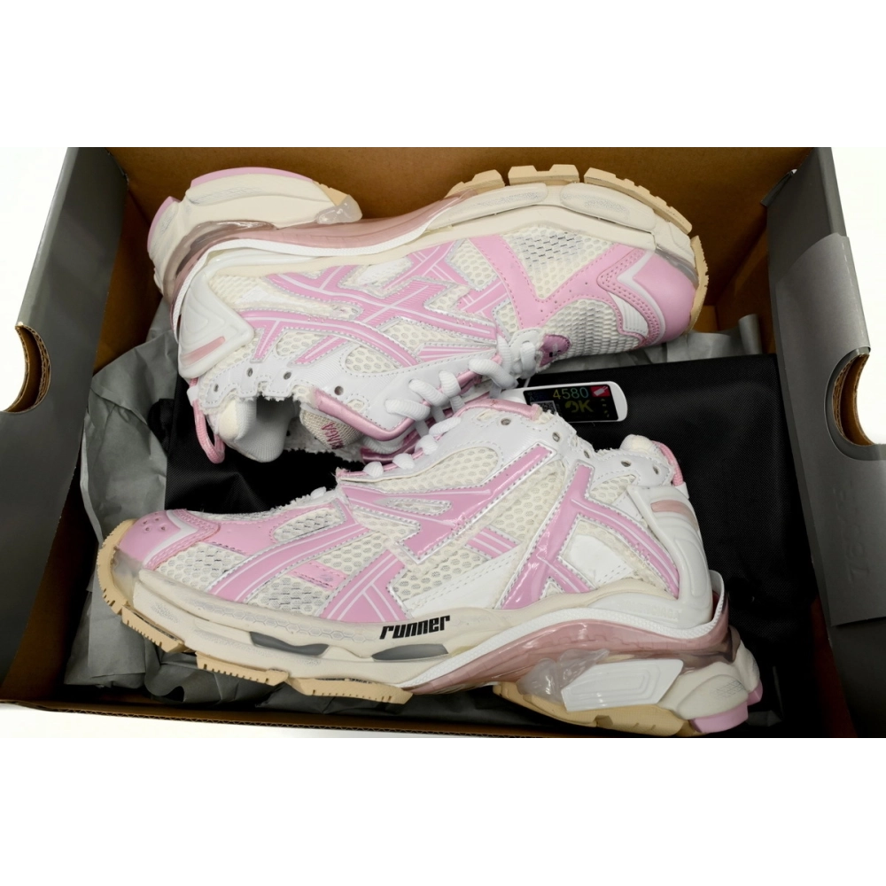 Balenciaga Runner Pink White 677402W3RB39059