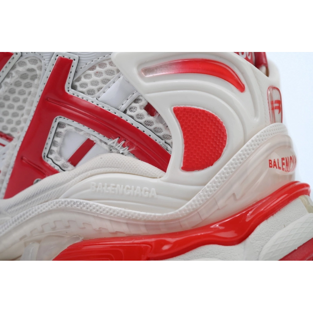 Balenciaga Runner White Red 677402W3RB29060