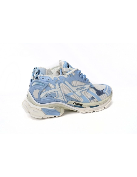 Balenciaga Runner White Light Blue 677402W3RB29744