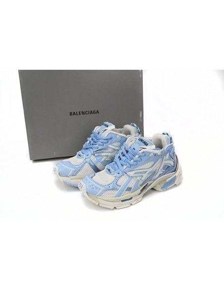Balenciaga Runner White Light Blue 677402W3RB29744