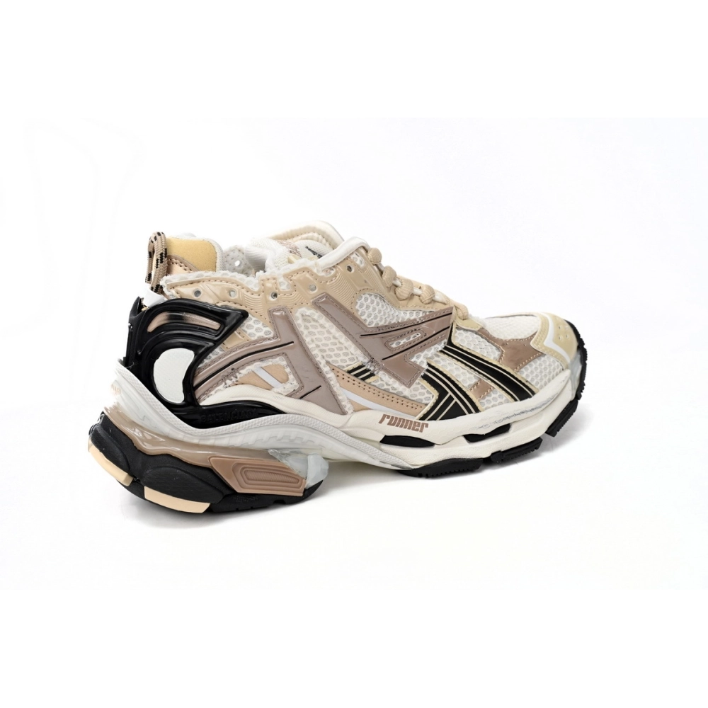 Balenciaga Runner Beige Black White 677403W3RB39891