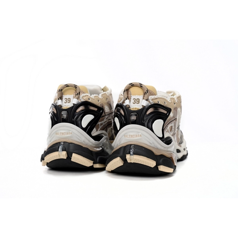 Balenciaga Runner Beige Black White 677403W3RB39891