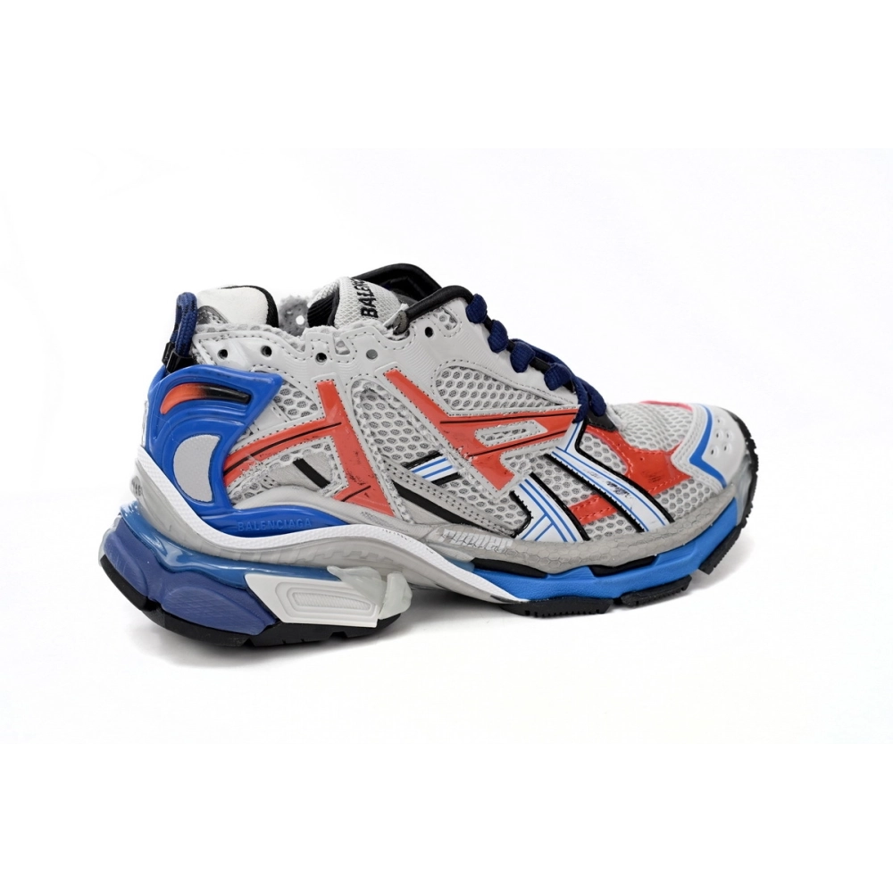 Balenciaga Runner White Blue Orange 677402W3RB61264