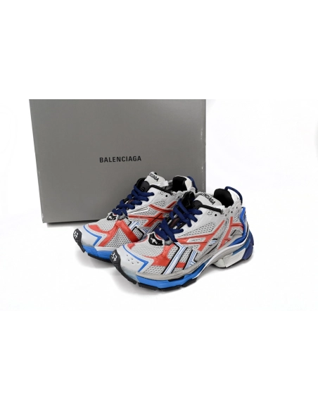 Balenciaga Runner White Blue Orange 677402W3RB61264