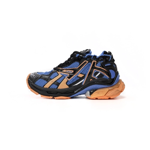 Balenciaga Runner Blue Orange Black 677403W3RB34719