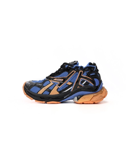 Balenciaga Runner Blue Orange Black 677403W3RB34719