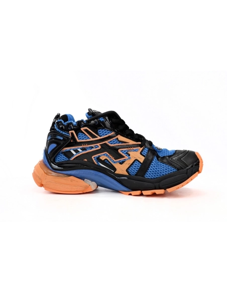 Balenciaga Runner Blue Orange Black 677403W3RB34719