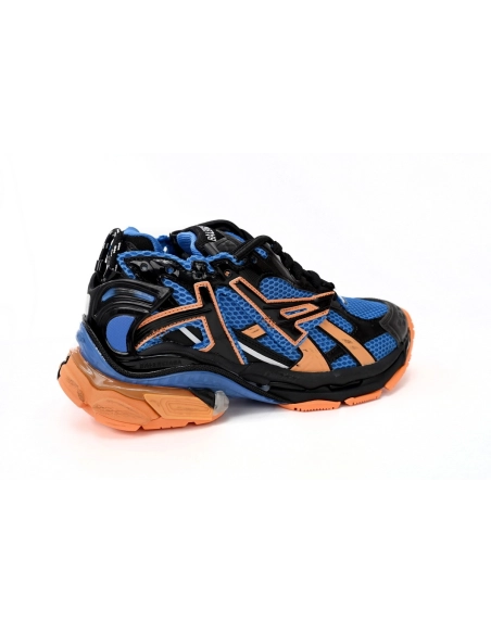 Balenciaga Runner Blue Orange Black 677403W3RB34719