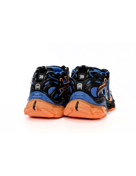 Balenciaga Runner Blue Orange Black 677403W3RB34719
