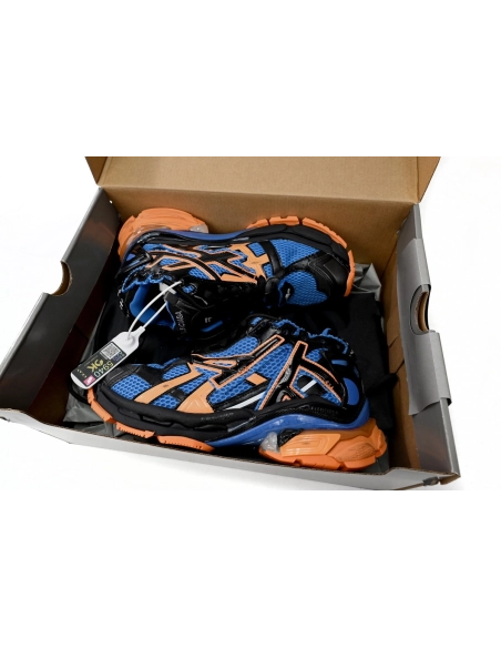 Balenciaga Runner Blue Orange Black 677403W3RB34719