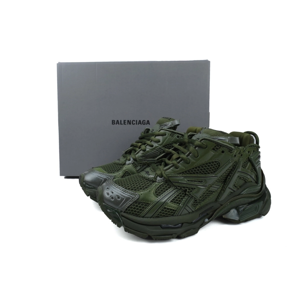 Balenciaga Runner Army Green 677403 W3RB1 3031