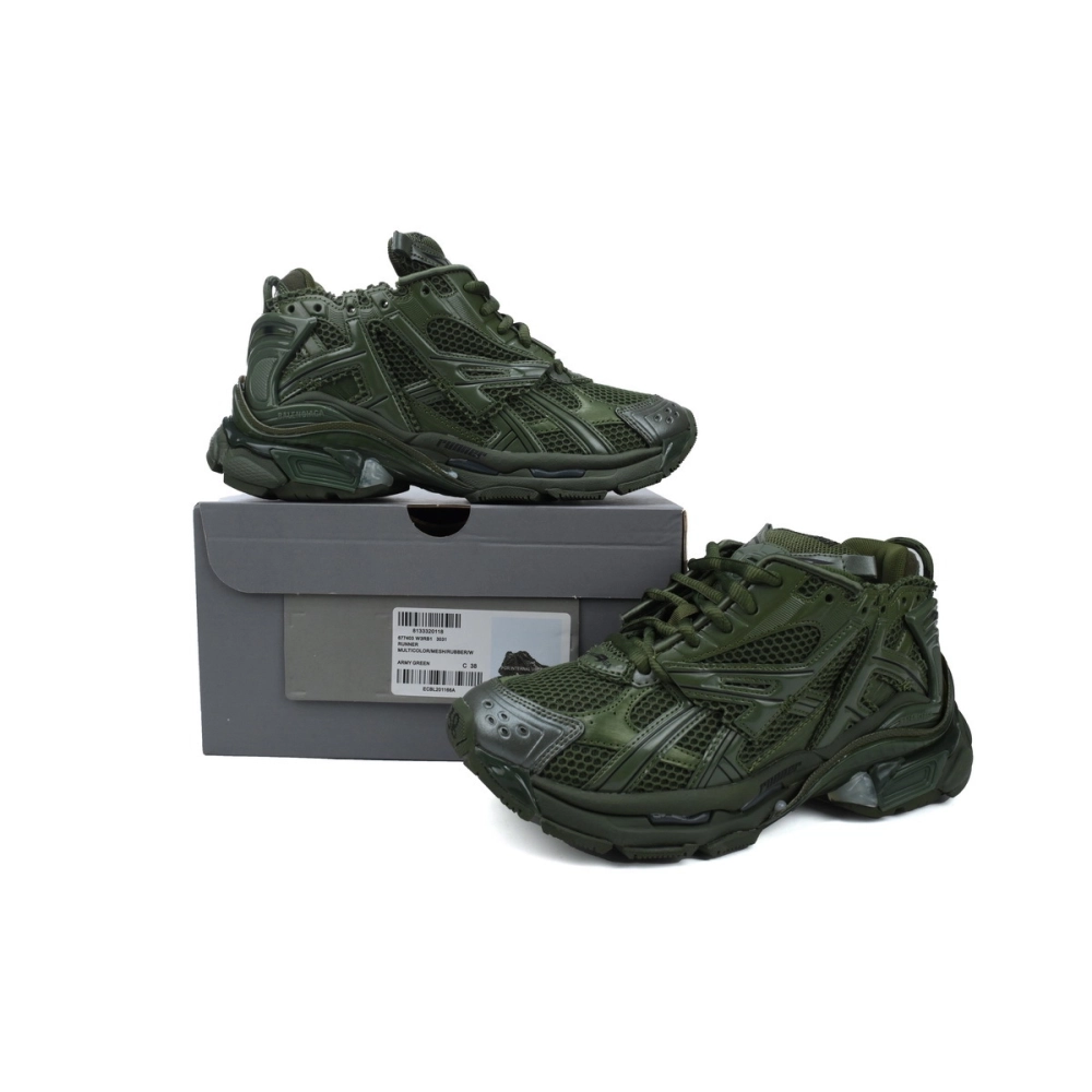 Balenciaga Runner Army Green 677403 W3RB1 3031