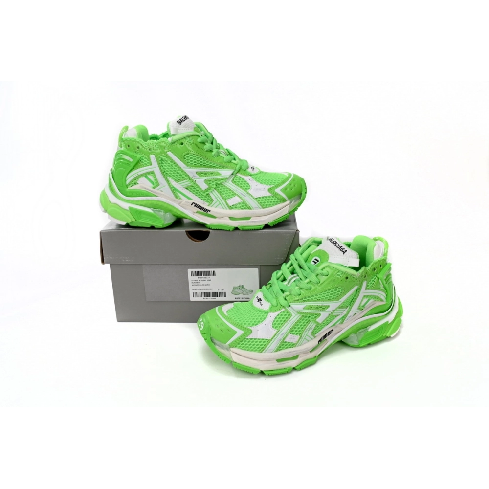 Balenciaga Runner Fluo Green 677403W3RBM3590