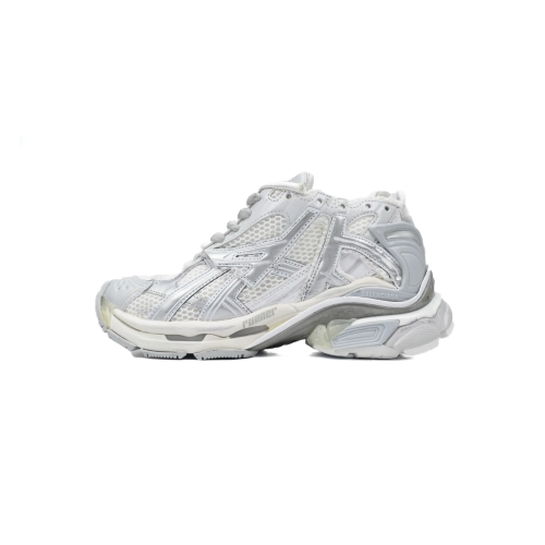 Balenciaga Runner Silvery White 677402 W3RB2 8100