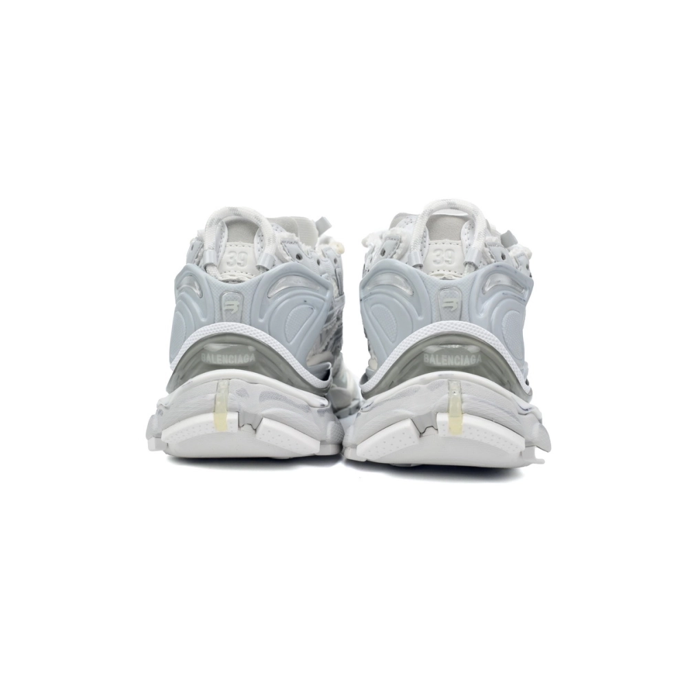 Balenciaga Runner Silvery White 677402 W3RB2 8100