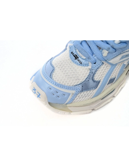 Balenciaga Runner White Light Blue 677402 W3RB2 9744