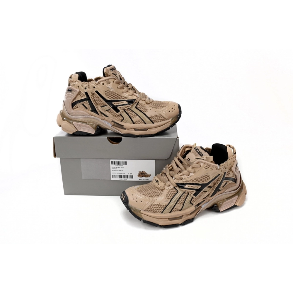 Balenciaga Runner Dark Brown 677402W1RA80125