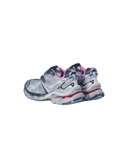 Balenciaga Runner Low Top Sneakers Pink Gray Blue 779064W3RXP1045