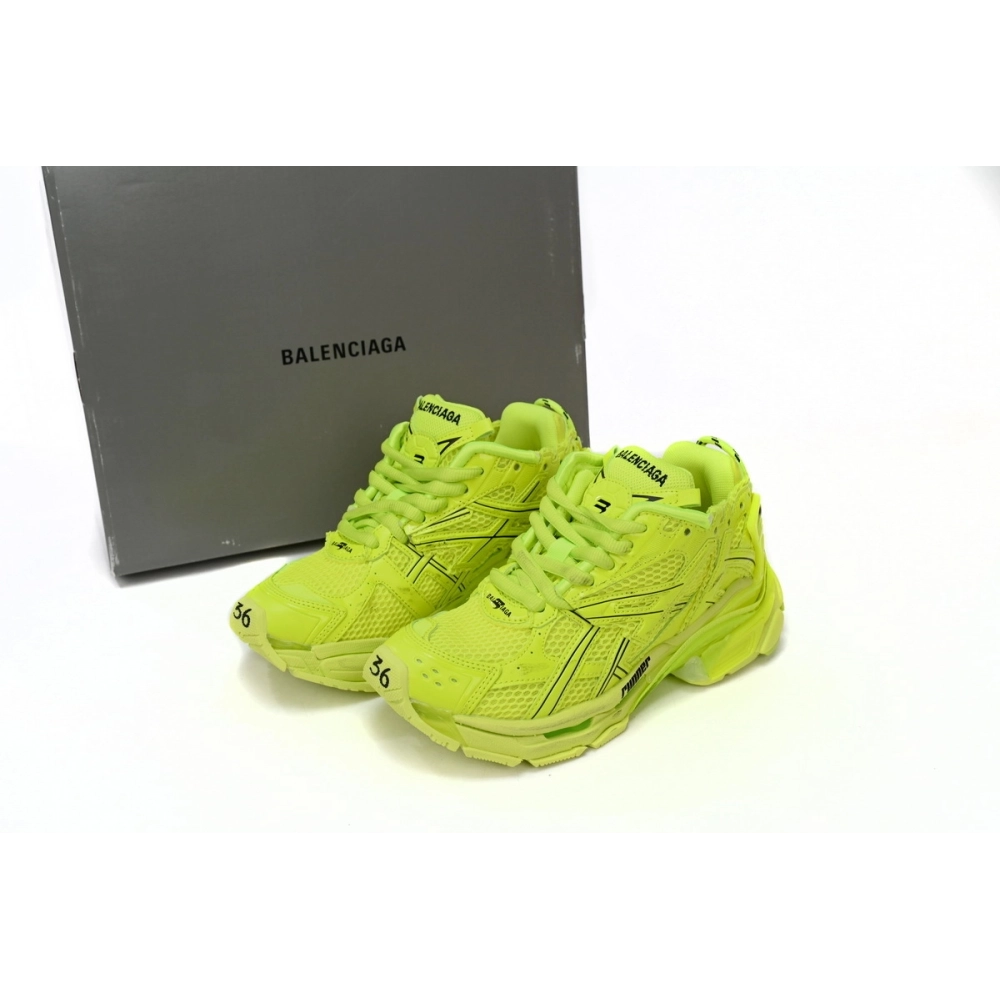 Balenciaga Runner Lime 677403W3RB47500