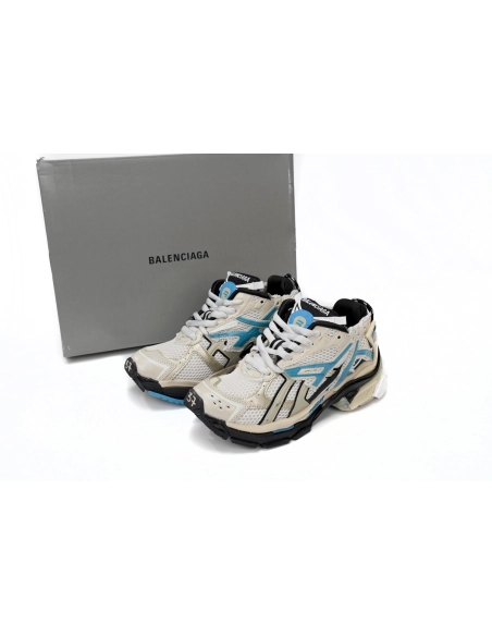 Balenciaga Runner Beige Blue 677402W5RH60312