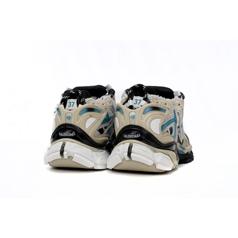 Balenciaga Runner Beige Blue 677402W5RH60312