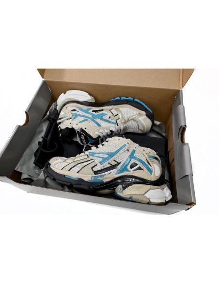 Balenciaga Runner Beige Blue 677402W5RH60312