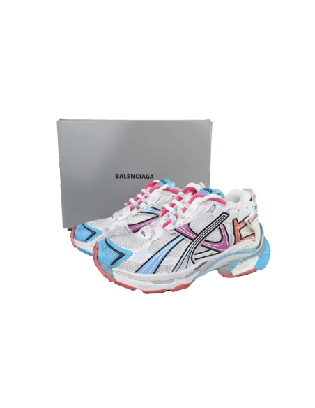 Balenciaga Runner Sneaker Grey Multi Color 772767 W3RMU 9458