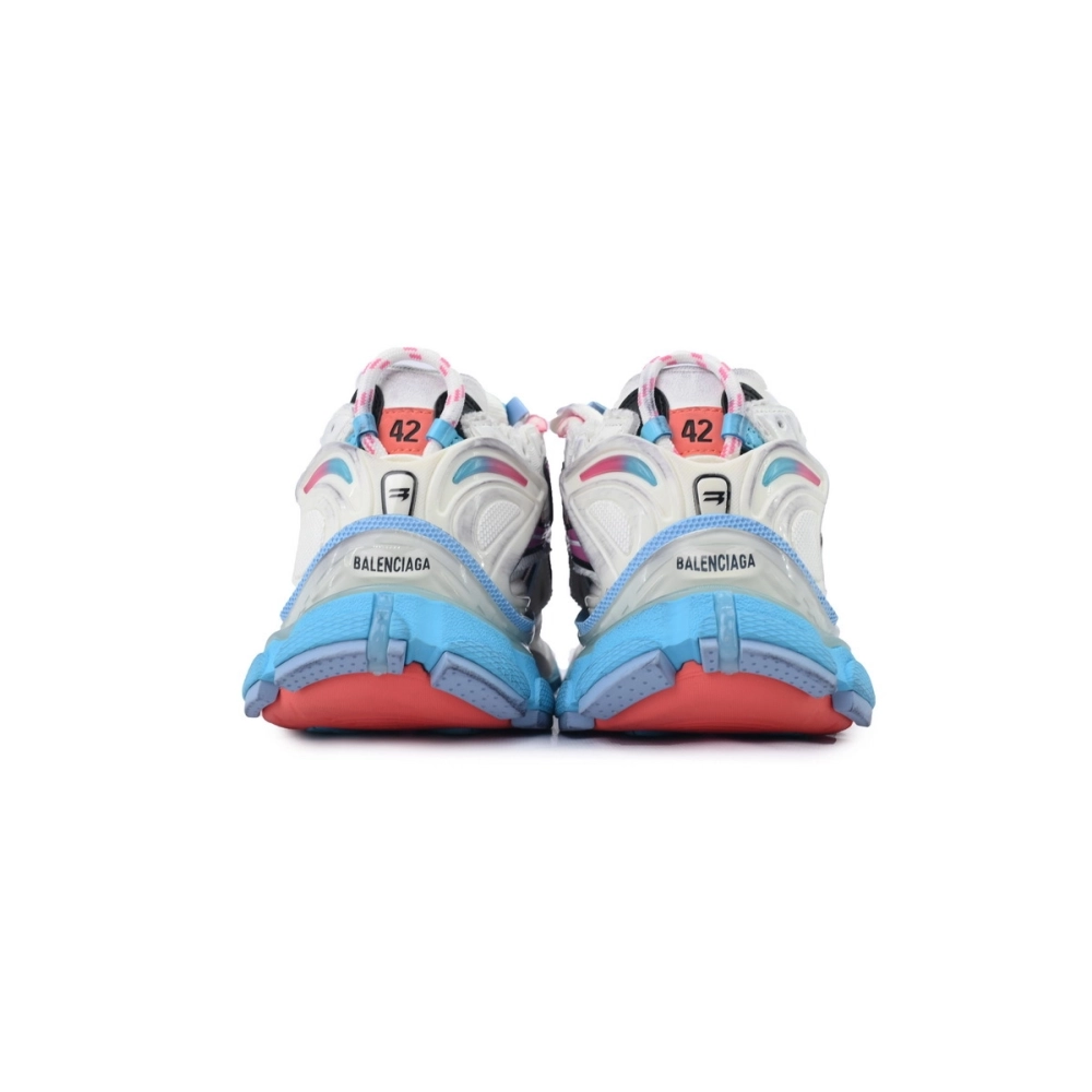 Balenciaga Runner Sneaker Grey Multi Color 772767 W3RMU 9458